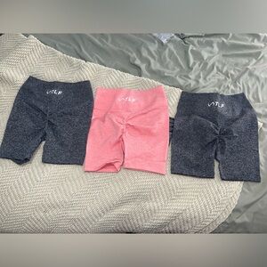 NEW Women’s TLF scrunch butt workout shorts